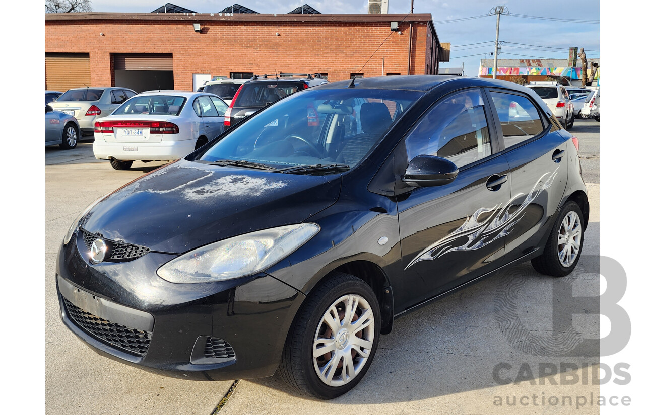 03/2009 Mazda Mazda2 NEO FWD DE 5D Hatchback Black 1.5L