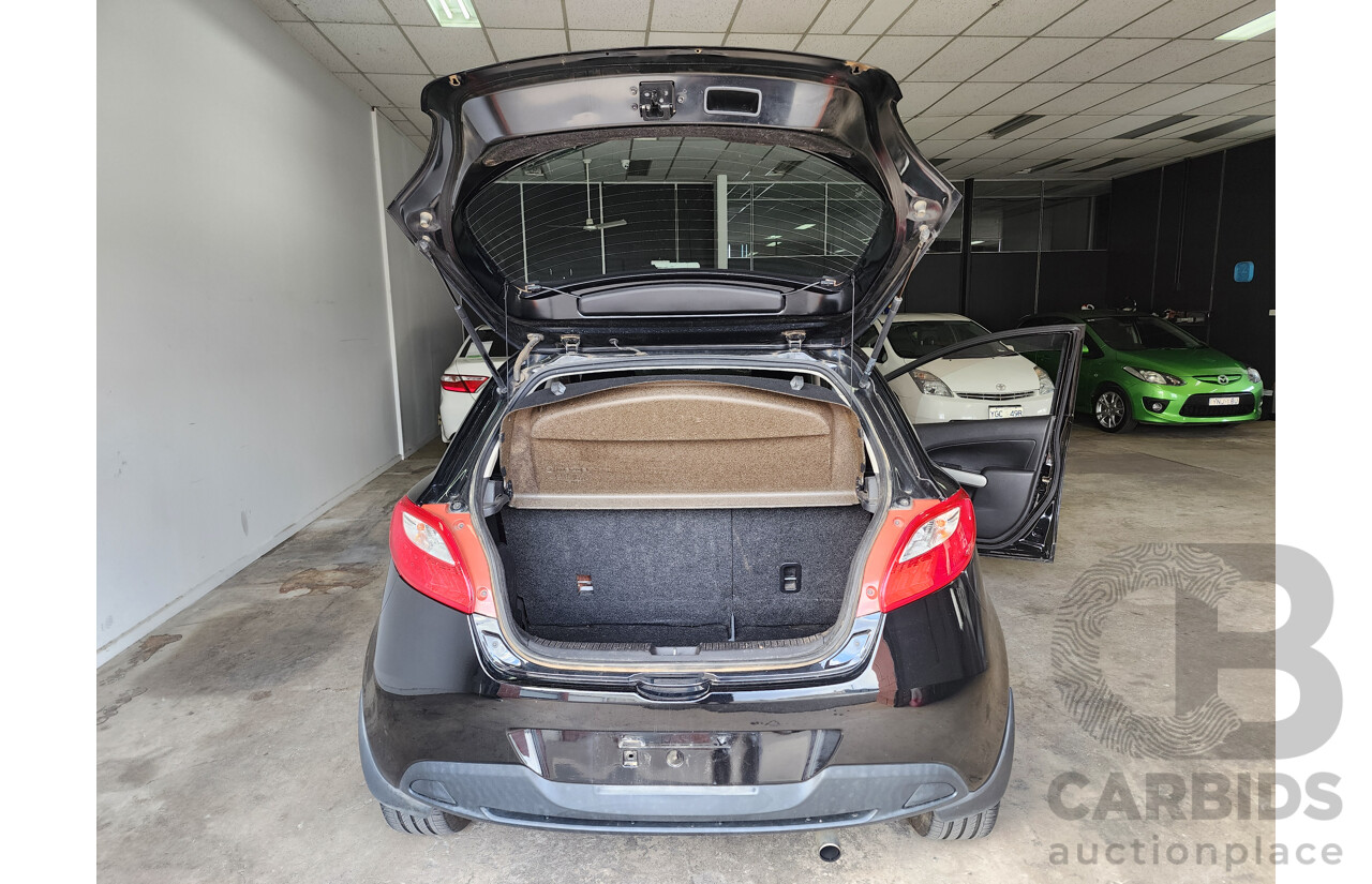 03/2009 Mazda Mazda2 NEO FWD DE 5D Hatchback Black 1.5L