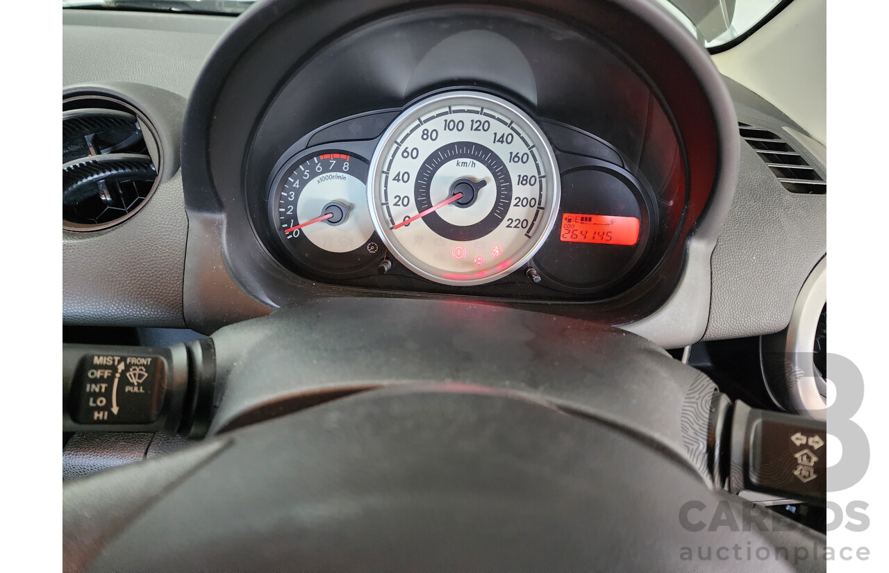 03/2009 Mazda Mazda2 NEO FWD DE 5D Hatchback Black 1.5L