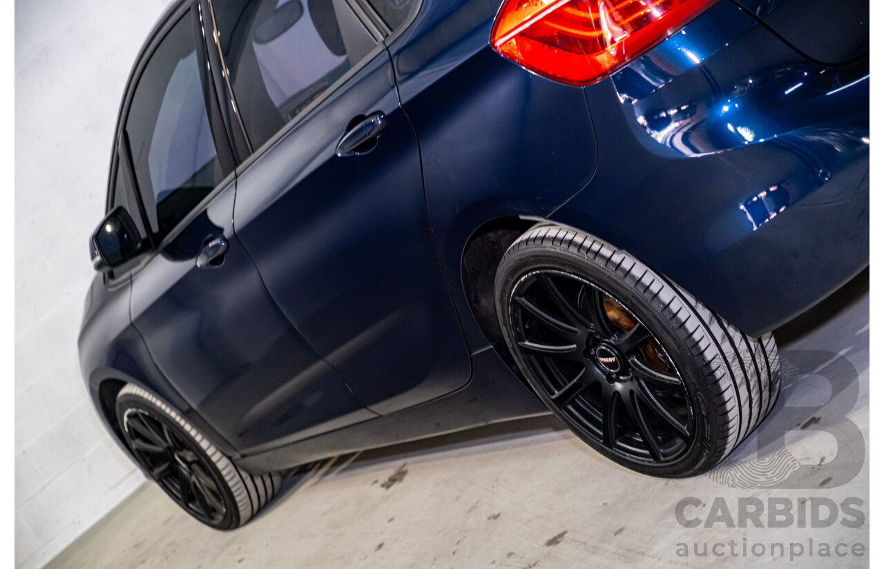 3/2015 BMW 218d Active Tourer Luxury Line F45 4d Wagon Imperial Blue Brilliant Metallic Turbo Diesel 2.0L