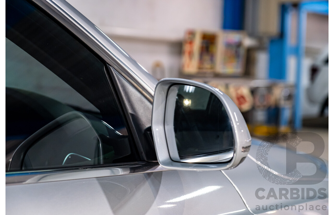 2/2013 Audi Q3 2.0 TFSI Quattro (AWD) 8U 4d Wagon Ice Silver Metallic Turbo 2.0L