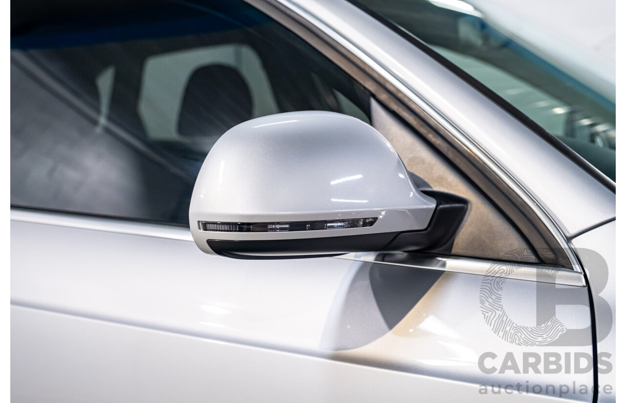 2/2013 Audi Q3 2.0 TFSI Quattro (AWD) 8U 4d Wagon Ice Silver Metallic Turbo 2.0L