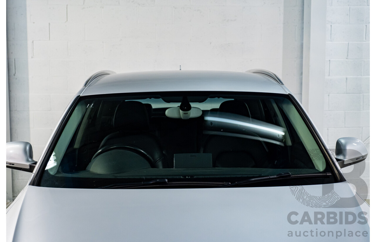 2/2013 Audi Q3 2.0 TFSI Quattro (AWD) 8U 4d Wagon Ice Silver Metallic Turbo 2.0L