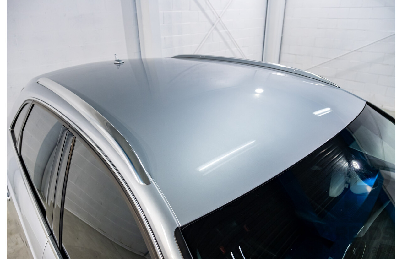 2/2013 Audi Q3 2.0 TFSI Quattro (AWD) 8U 4d Wagon Ice Silver Metallic Turbo 2.0L