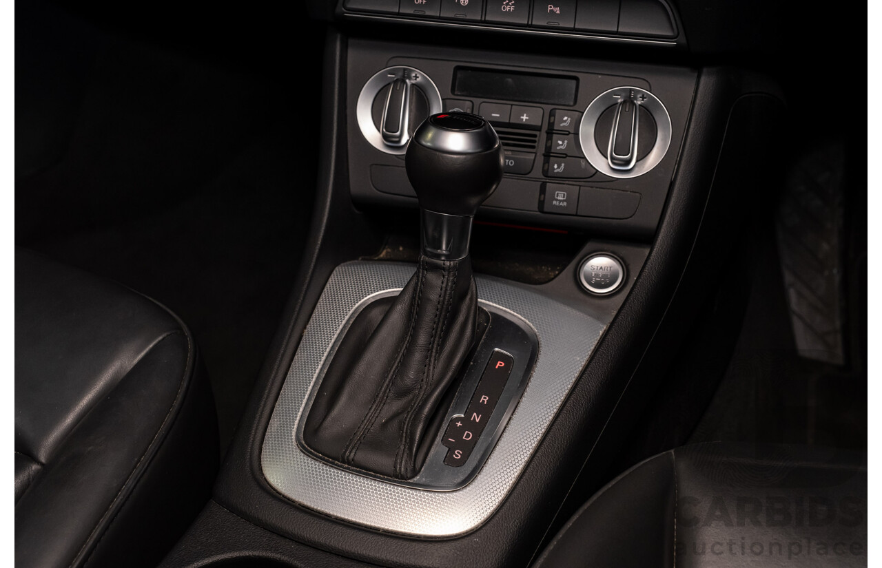 2/2013 Audi Q3 2.0 TFSI Quattro (AWD) 8U 4d Wagon Ice Silver Metallic Turbo 2.0L