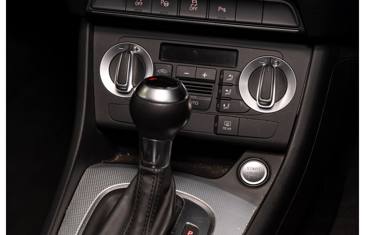 2/2013 Audi Q3 2.0 TFSI Quattro (AWD) 8U 4d Wagon Ice Silver Metallic Turbo 2.0L