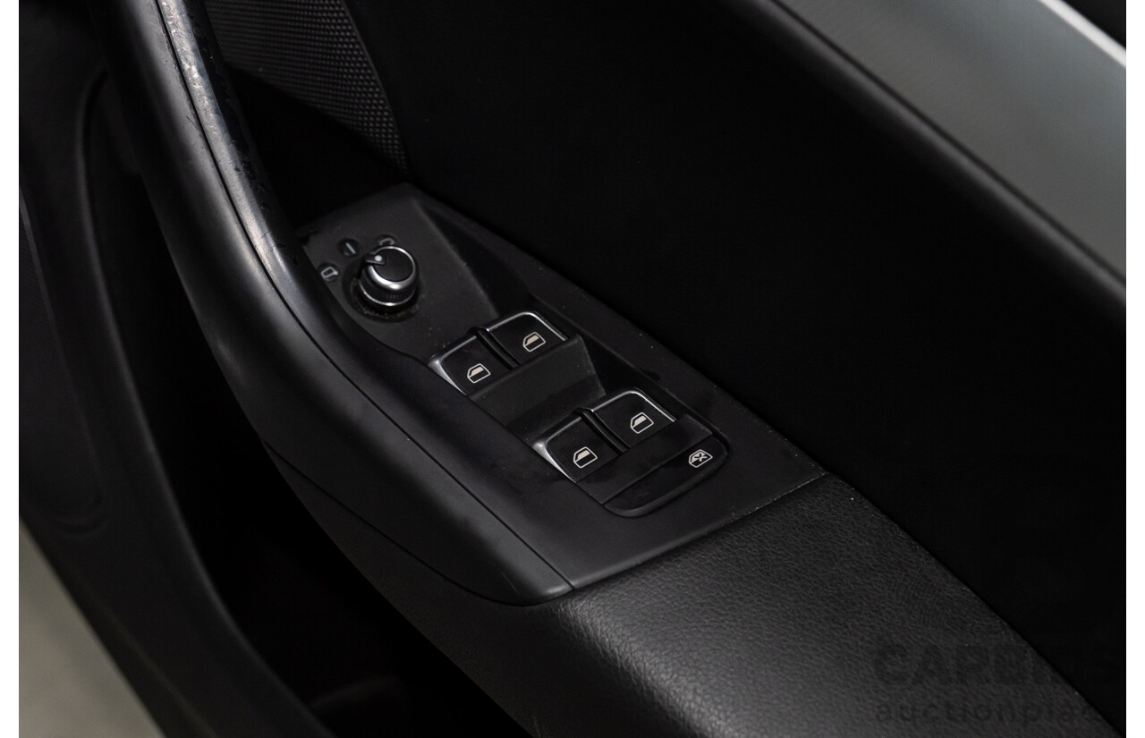 2/2013 Audi Q3 2.0 TFSI Quattro (AWD) 8U 4d Wagon Ice Silver Metallic Turbo 2.0L