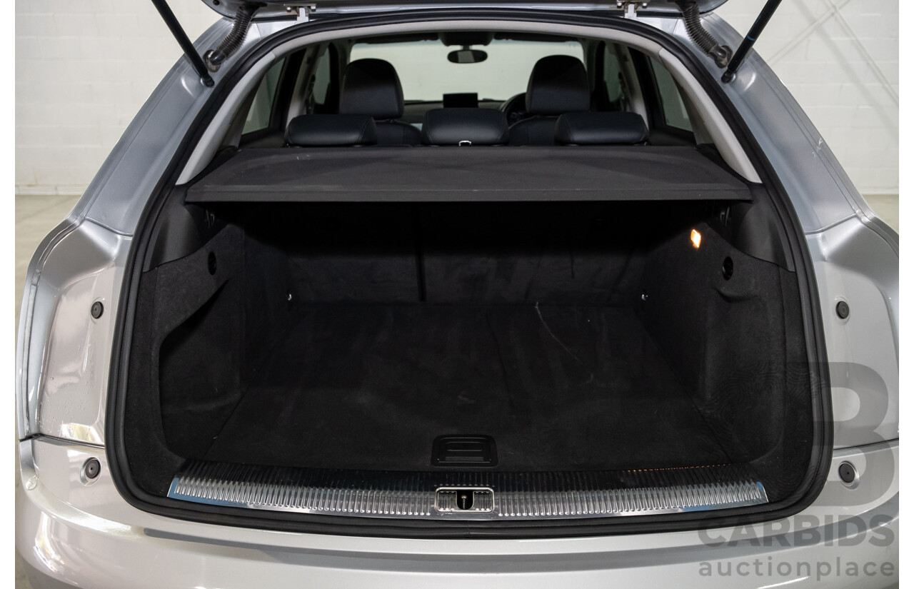 2/2013 Audi Q3 2.0 TFSI Quattro (AWD) 8U 4d Wagon Ice Silver Metallic Turbo 2.0L