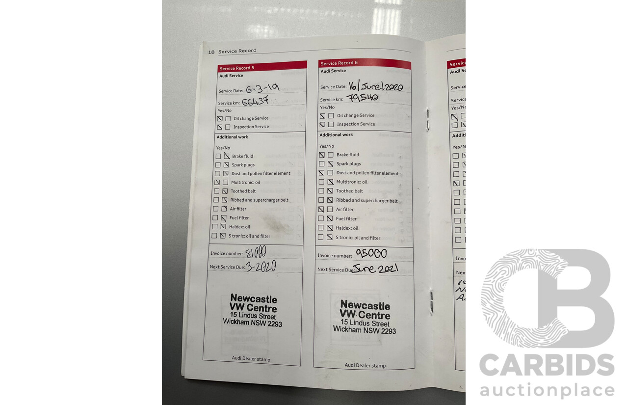 2/2013 Audi Q3 2.0 TFSI Quattro (AWD) 8U 4d Wagon Ice Silver Metallic Turbo 2.0L