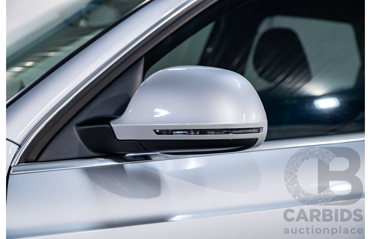 2/2013 Audi Q3 2.0 TFSI Quattro (AWD) 8U 4d Wagon Ice Silver Metallic Turbo 2.0L