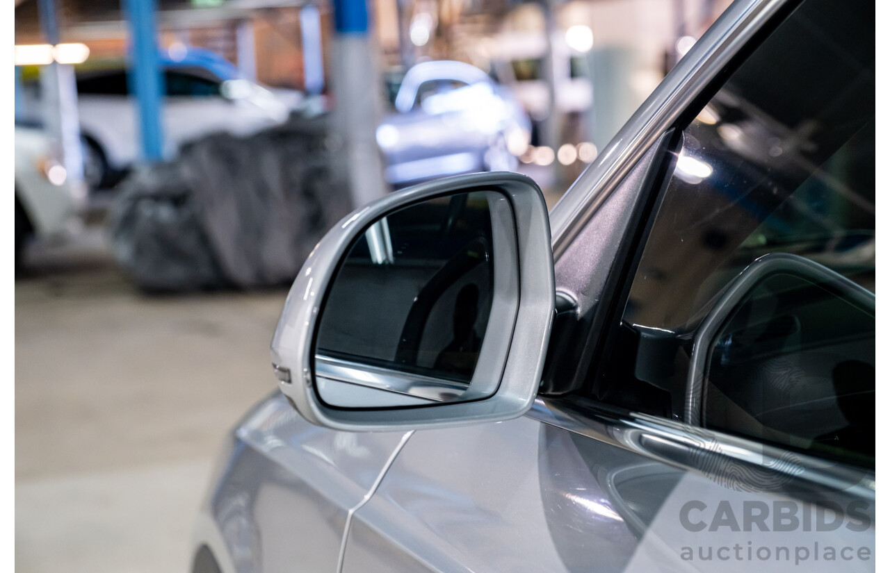 2/2013 Audi Q3 2.0 TFSI Quattro (AWD) 8U 4d Wagon Ice Silver Metallic Turbo 2.0L