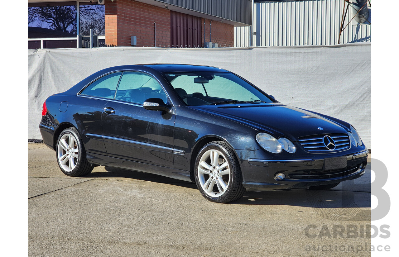05/2005 Mercedes-Benz Clk200k ELEGANCE RWD C209 2D Coupe Black 1.8L