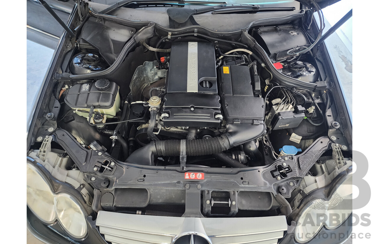 05/2005 Mercedes-Benz Clk200k ELEGANCE RWD C209 2D Coupe Black 1.8L