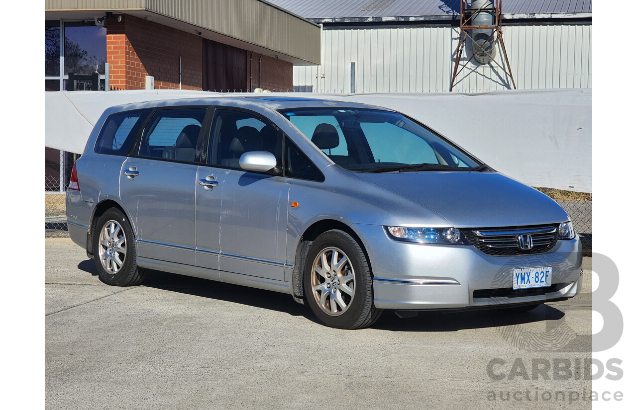 05/2005 Honda Odyssey LUXURY FWD 20 4D Wagon Silver 2.4L