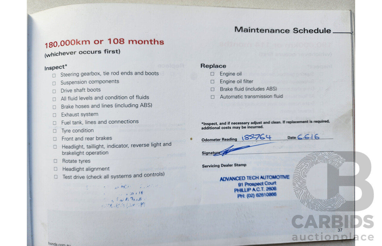 05/2005 Honda Odyssey LUXURY FWD 20 4D Wagon Silver 2.4L