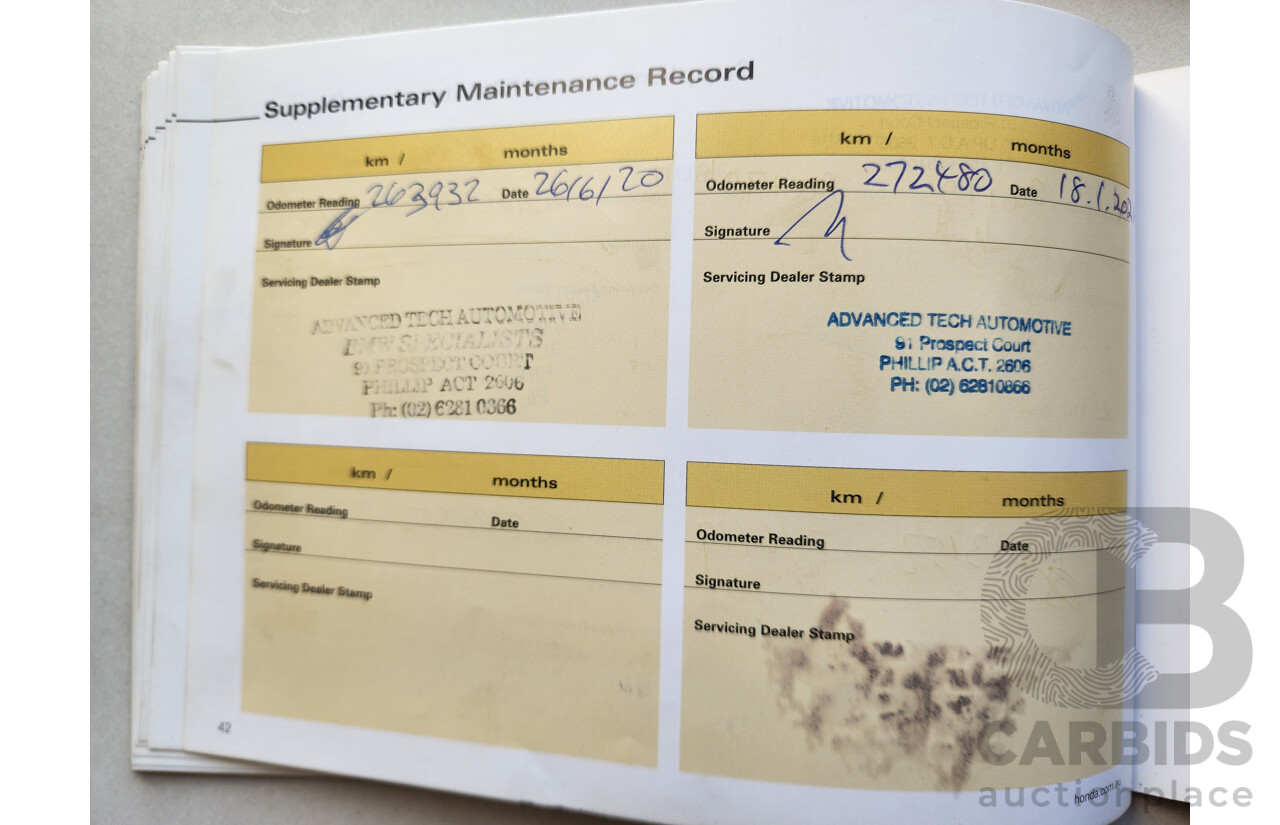 05/2005 Honda Odyssey LUXURY FWD 20 4D Wagon Silver 2.4L