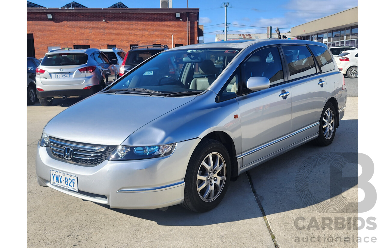 05/2005 Honda Odyssey LUXURY FWD 20 4D Wagon Silver 2.4L