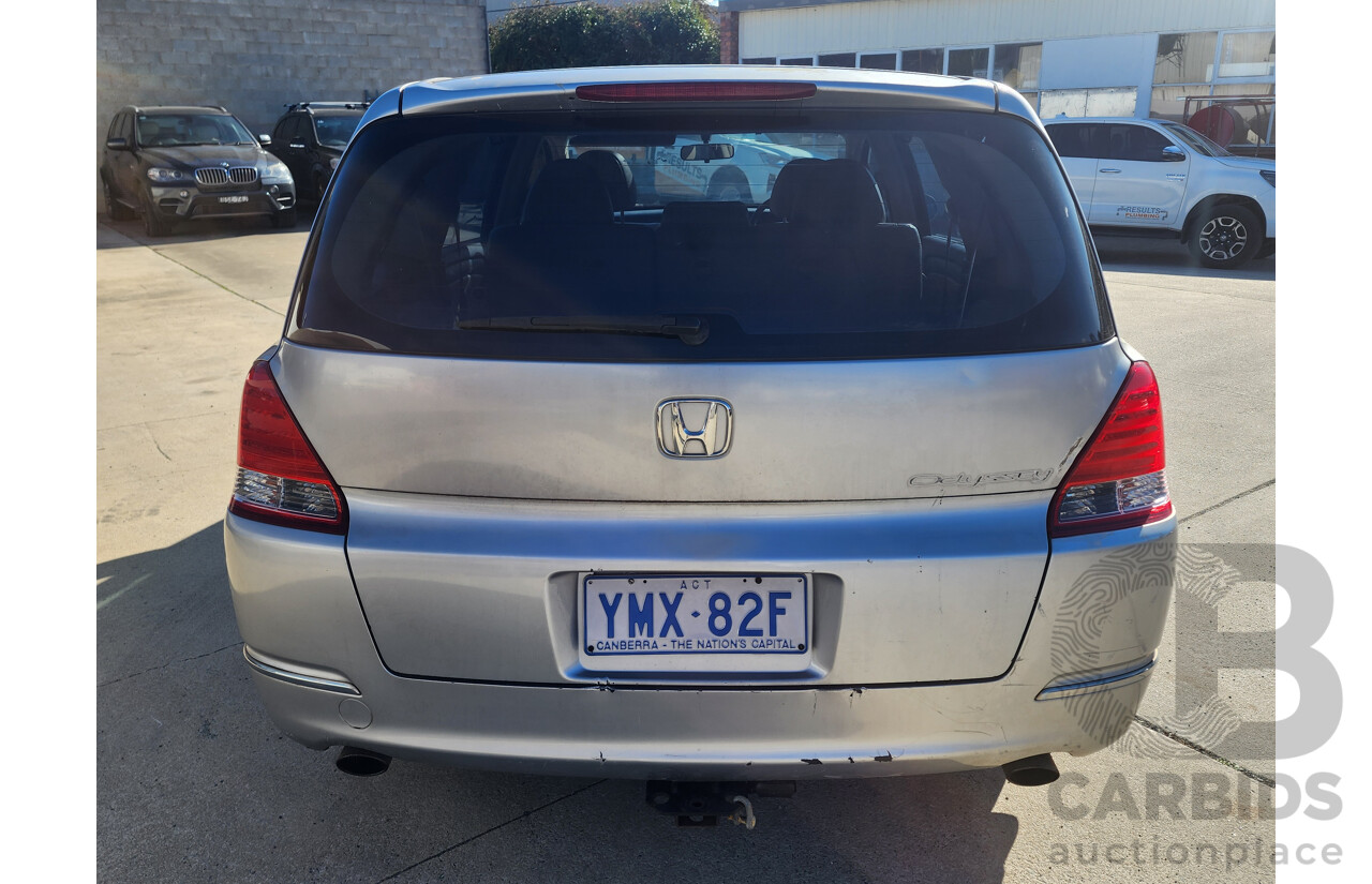 05/2005 Honda Odyssey LUXURY FWD 20 4D Wagon Silver 2.4L