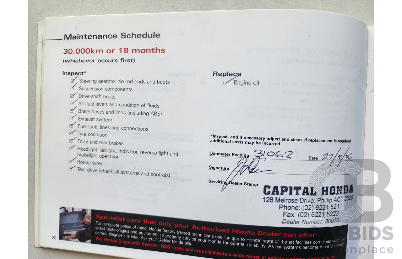 05/2005 Honda Odyssey LUXURY FWD 20 4D Wagon Silver 2.4L