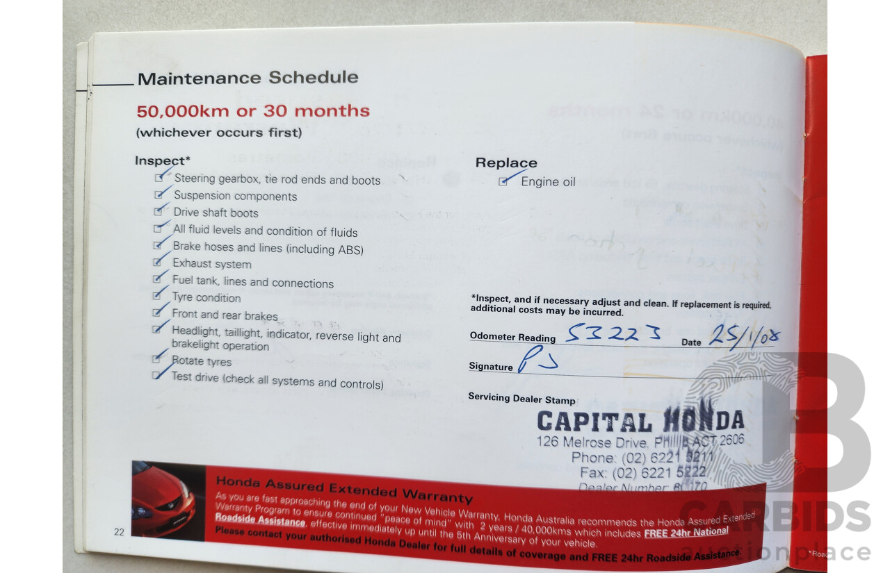 05/2005 Honda Odyssey LUXURY FWD 20 4D Wagon Silver 2.4L