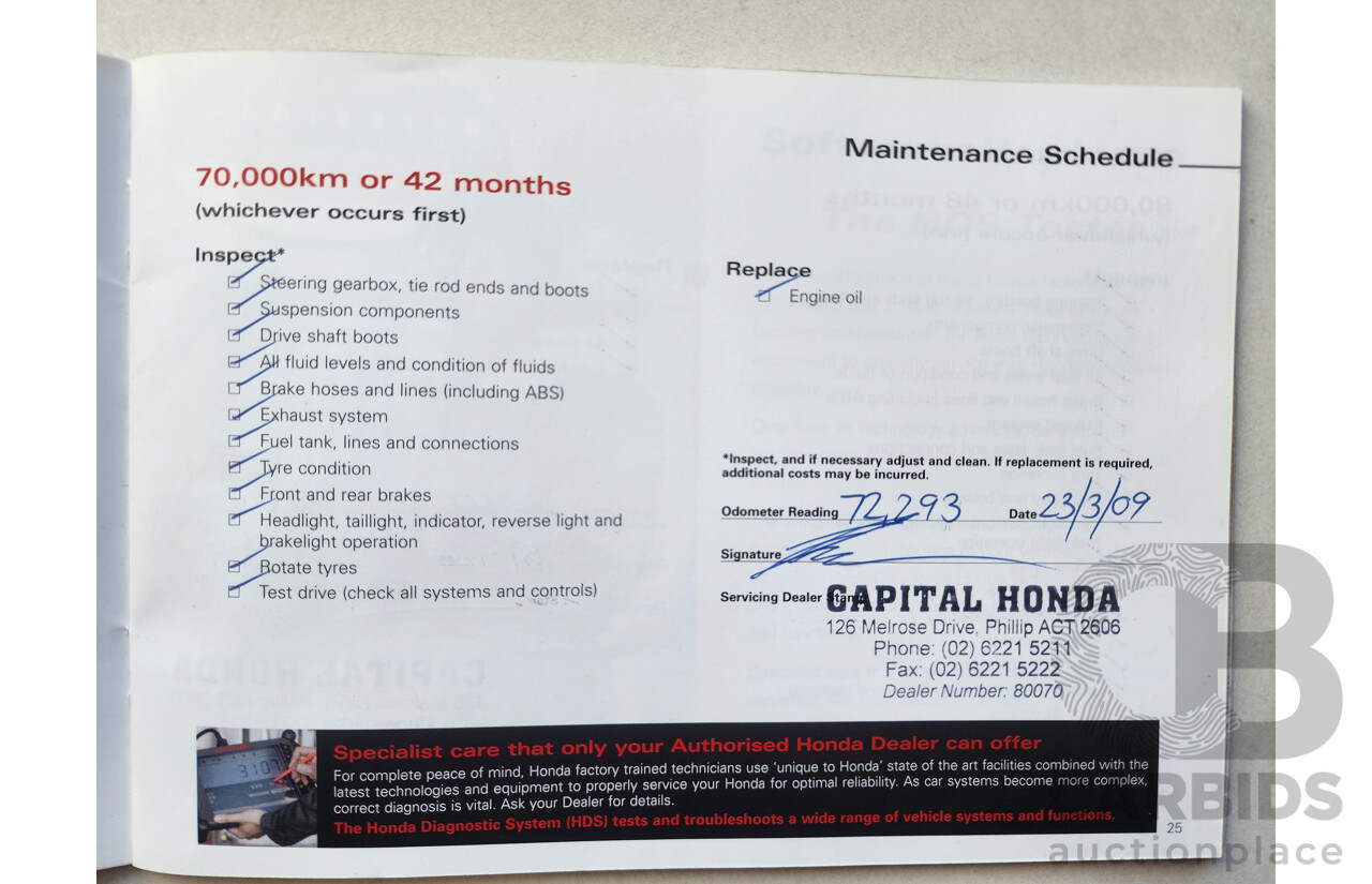 05/2005 Honda Odyssey LUXURY FWD 20 4D Wagon Silver 2.4L