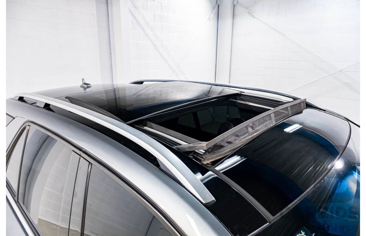 2/2013 Mercedes Benz ML63 AMG (4x4) W166 4d Wagon Palladium Silver Metallic Twin Turbo V8 5.5L