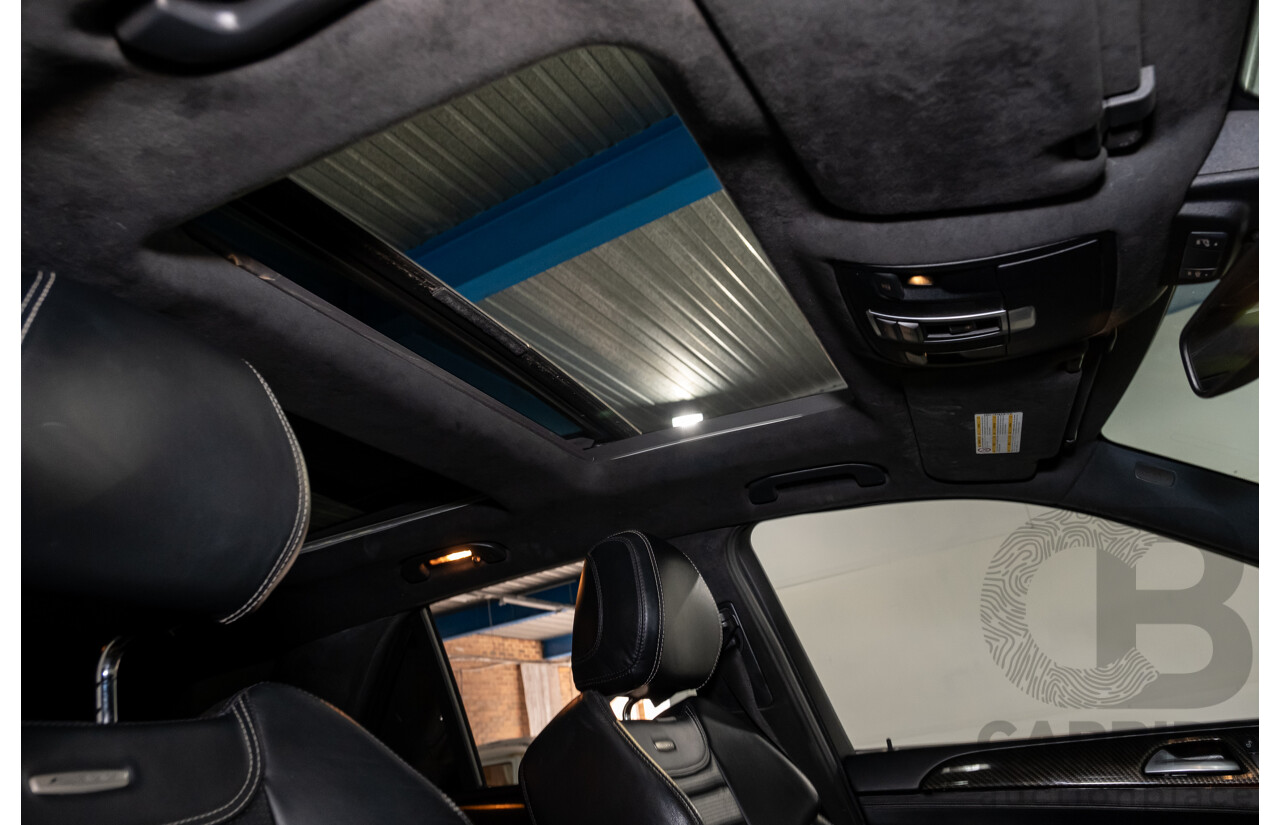 2/2013 Mercedes Benz ML63 AMG (4x4) W166 4d Wagon Palladium Silver Metallic Twin Turbo V8 5.5L