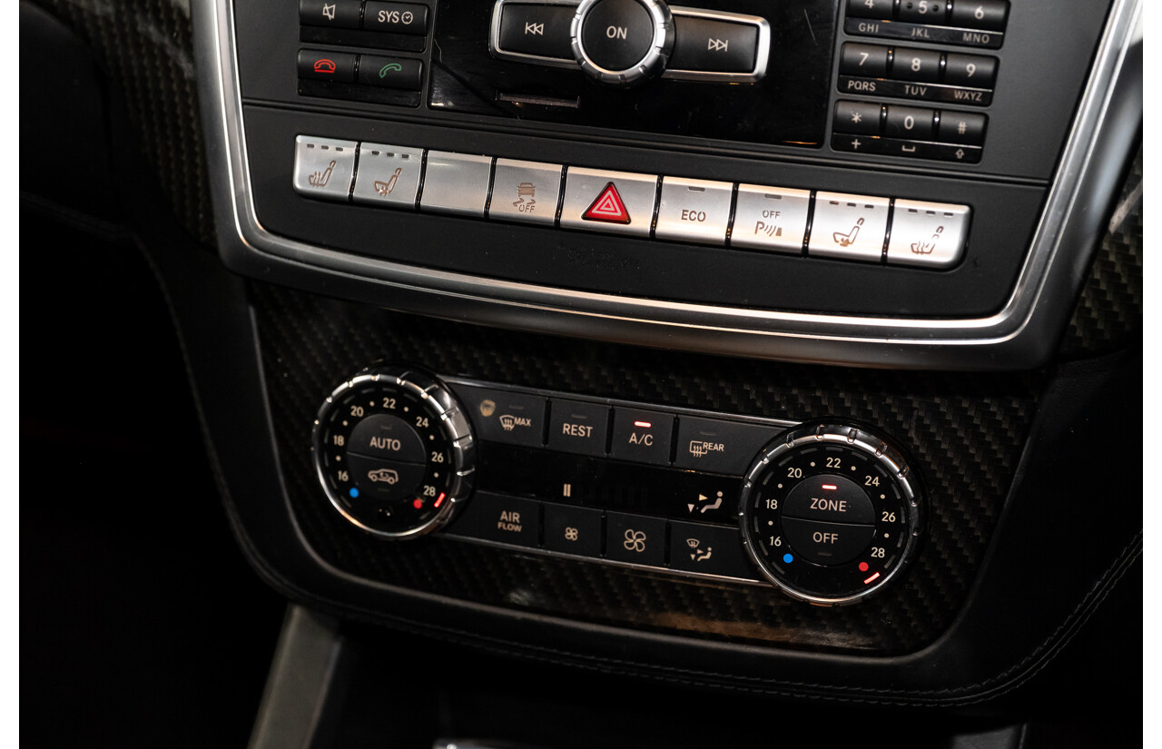 2/2013 Mercedes Benz ML63 AMG (4x4) W166 4d Wagon Palladium Silver Metallic Twin Turbo V8 5.5L