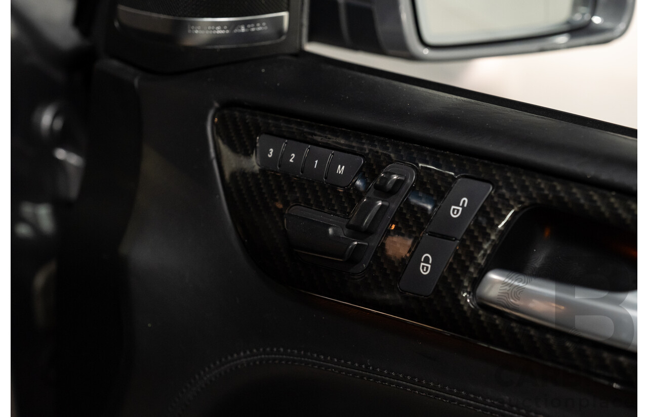 2/2013 Mercedes Benz ML63 AMG (4x4) W166 4d Wagon Palladium Silver Metallic Twin Turbo V8 5.5L