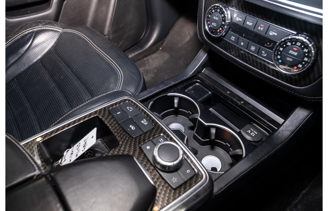 2/2013 Mercedes Benz ML63 AMG (4x4) W166 4d Wagon Palladium Silver Metallic Twin Turbo V8 5.5L