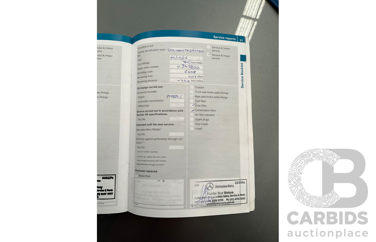 2/2013 Mercedes Benz ML63 AMG (4x4) W166 4d Wagon Palladium Silver Metallic Twin Turbo V8 5.5L