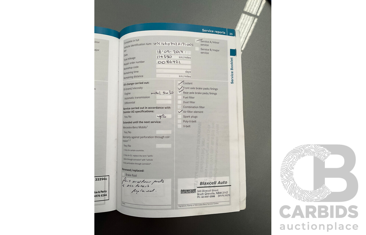 2/2013 Mercedes Benz ML63 AMG (4x4) W166 4d Wagon Palladium Silver Metallic Twin Turbo V8 5.5L