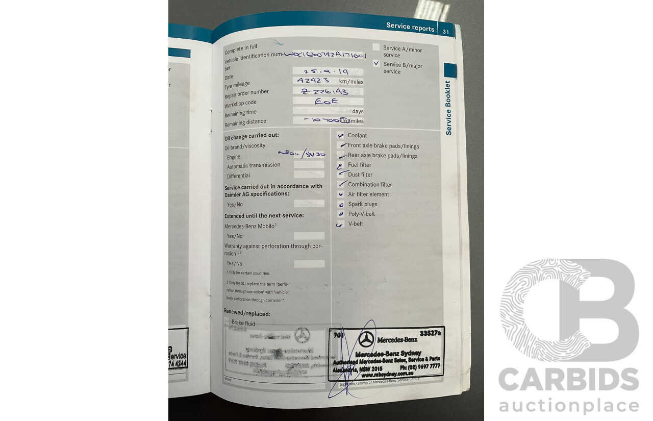 2/2013 Mercedes Benz ML63 AMG (4x4) W166 4d Wagon Palladium Silver Metallic Twin Turbo V8 5.5L