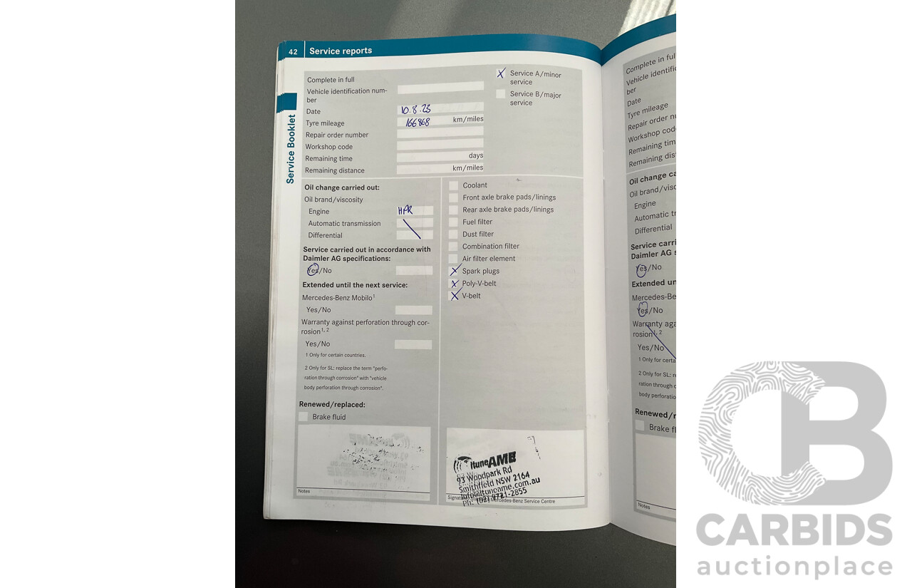 2/2013 Mercedes Benz ML63 AMG (4x4) W166 4d Wagon Palladium Silver Metallic Twin Turbo V8 5.5L