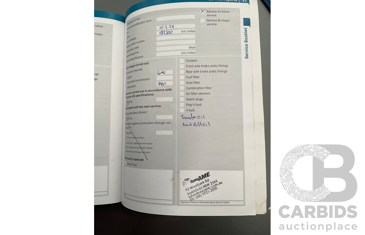 2/2013 Mercedes Benz ML63 AMG (4x4) W166 4d Wagon Palladium Silver Metallic Twin Turbo V8 5.5L