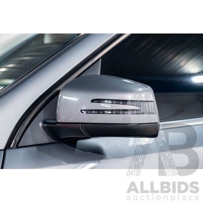 2/2013 Mercedes Benz ML63 AMG (4x4) W166 4d Wagon Palladium Silver Metallic Twin Turbo V8 5.5L