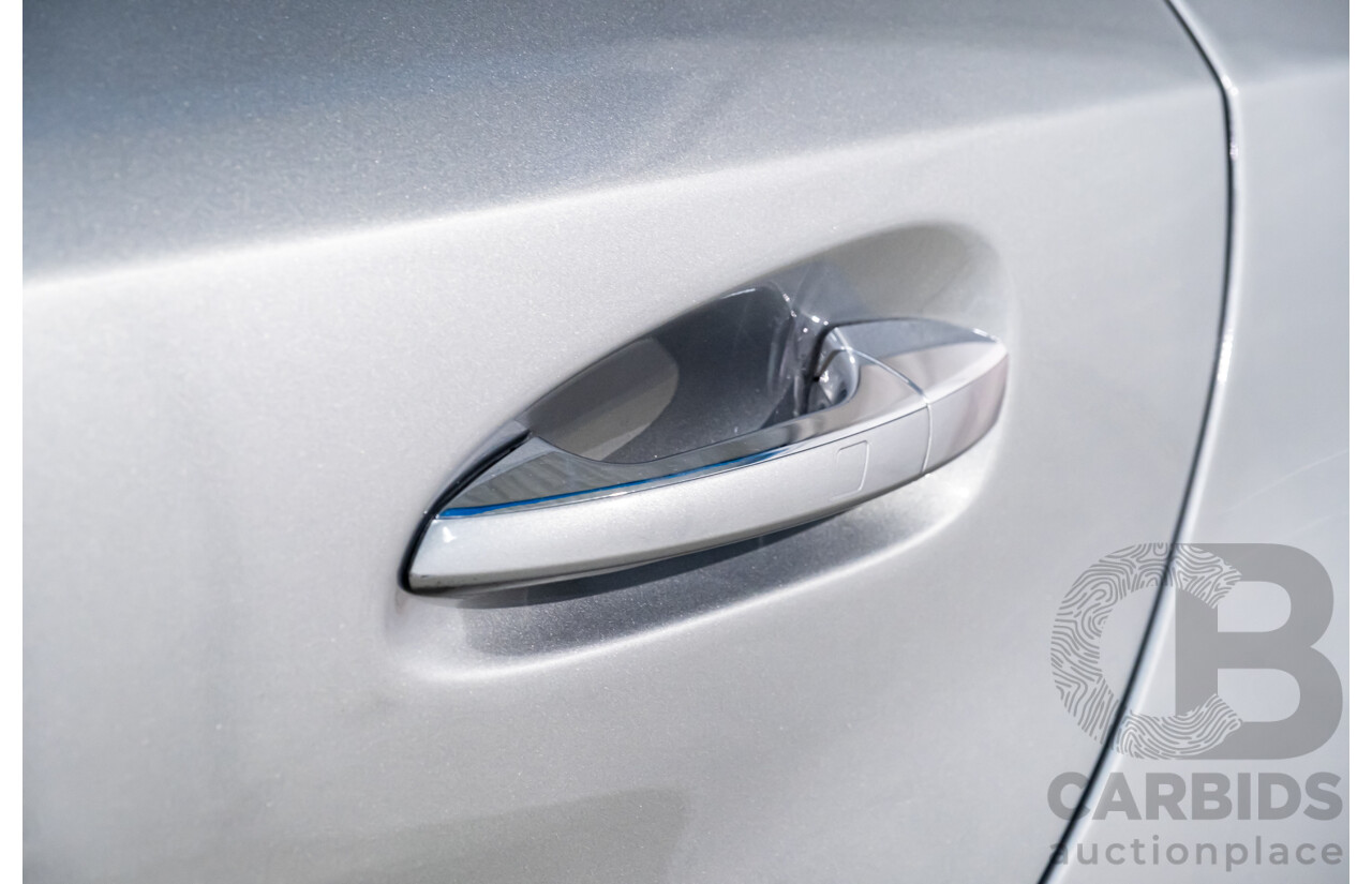 2/2013 Mercedes Benz ML63 AMG (4x4) W166 4d Wagon Palladium Silver Metallic Twin Turbo V8 5.5L