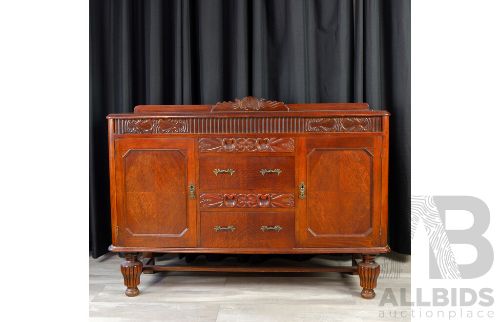 Art Deco Elevated Sideboard
