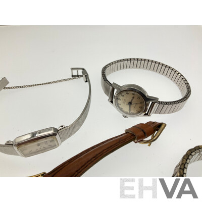 Collection of Women's Vintage Watches, Some for Repair Including Seiko, Citizen and Felicia