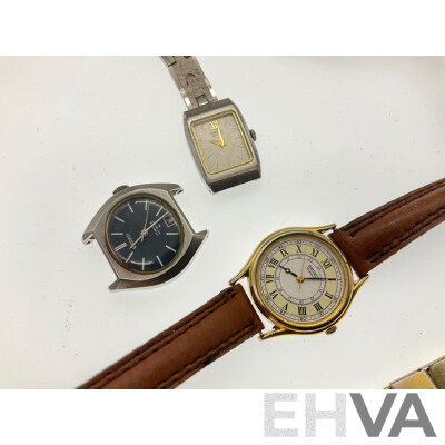 Collection of Women's Vintage Watches, Some for Repair Including Seiko, Citizen and Felicia