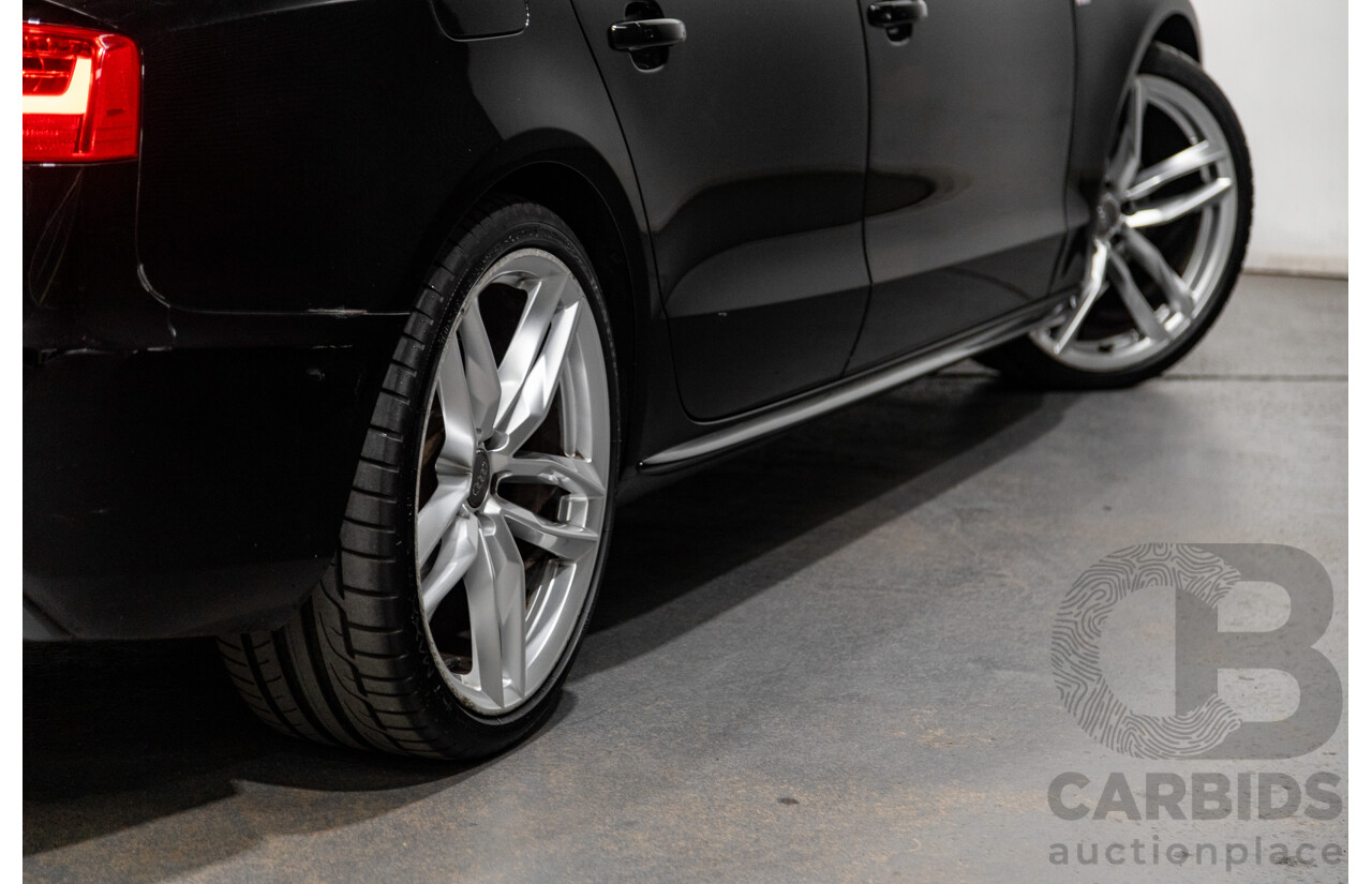 10/2015 Audi A5 Sportback 2.0 TFSI Quattro (AWD) 8T MY16 5d Hatchback Mythos Black Metallic Turbo 2.0L