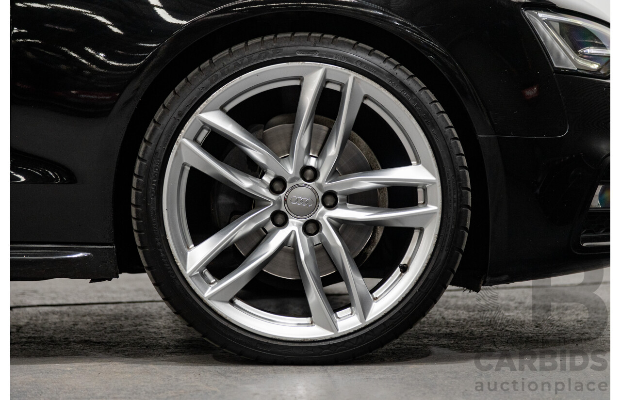 10/2015 Audi A5 Sportback 2.0 TFSI Quattro (AWD) 8T MY16 5d Hatchback Mythos Black Metallic Turbo 2.0L