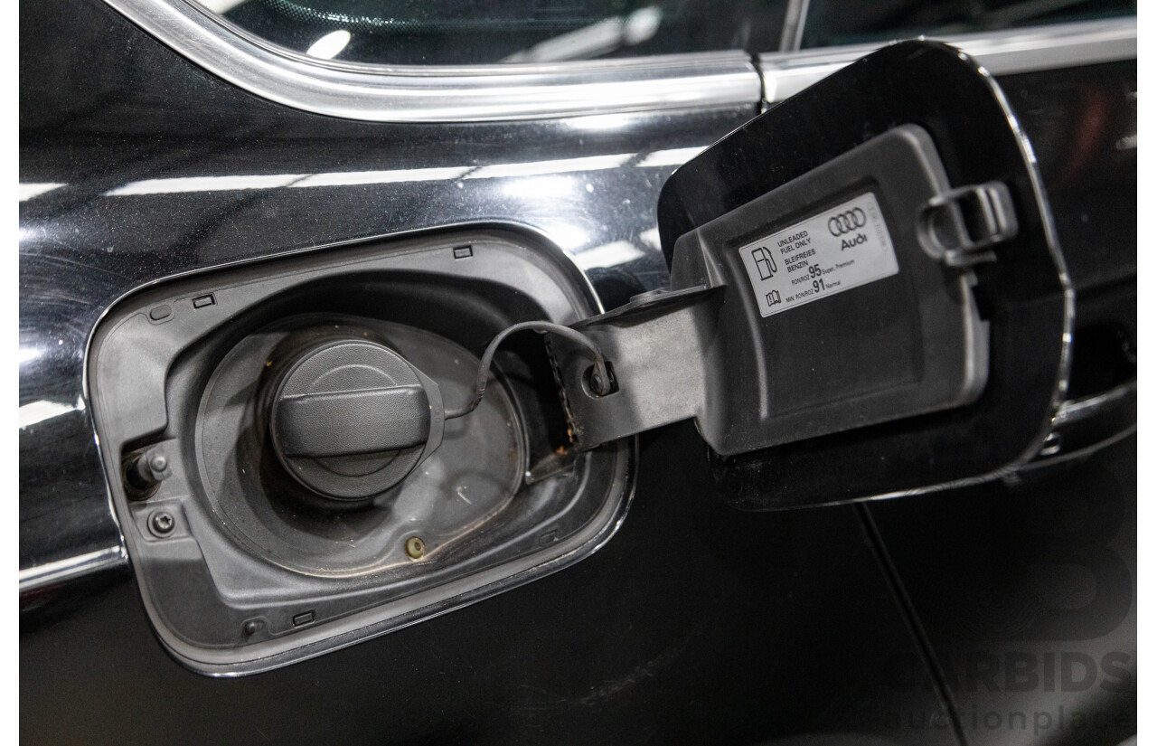 10/2015 Audi A5 Sportback 2.0 TFSI Quattro (AWD) 8T MY16 5d Hatchback Mythos Black Metallic Turbo 2.0L