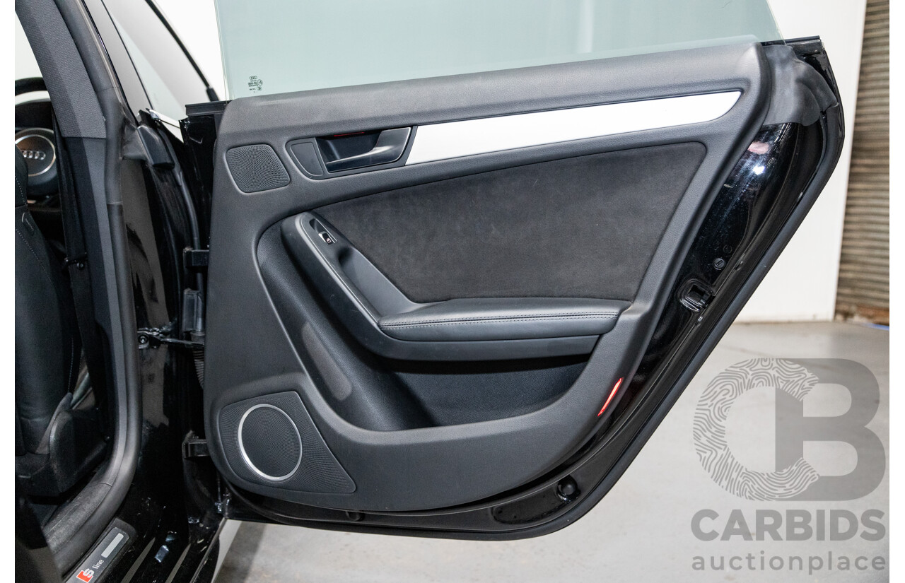 10/2015 Audi A5 Sportback 2.0 TFSI Quattro (AWD) 8T MY16 5d Hatchback Mythos Black Metallic Turbo 2.0L