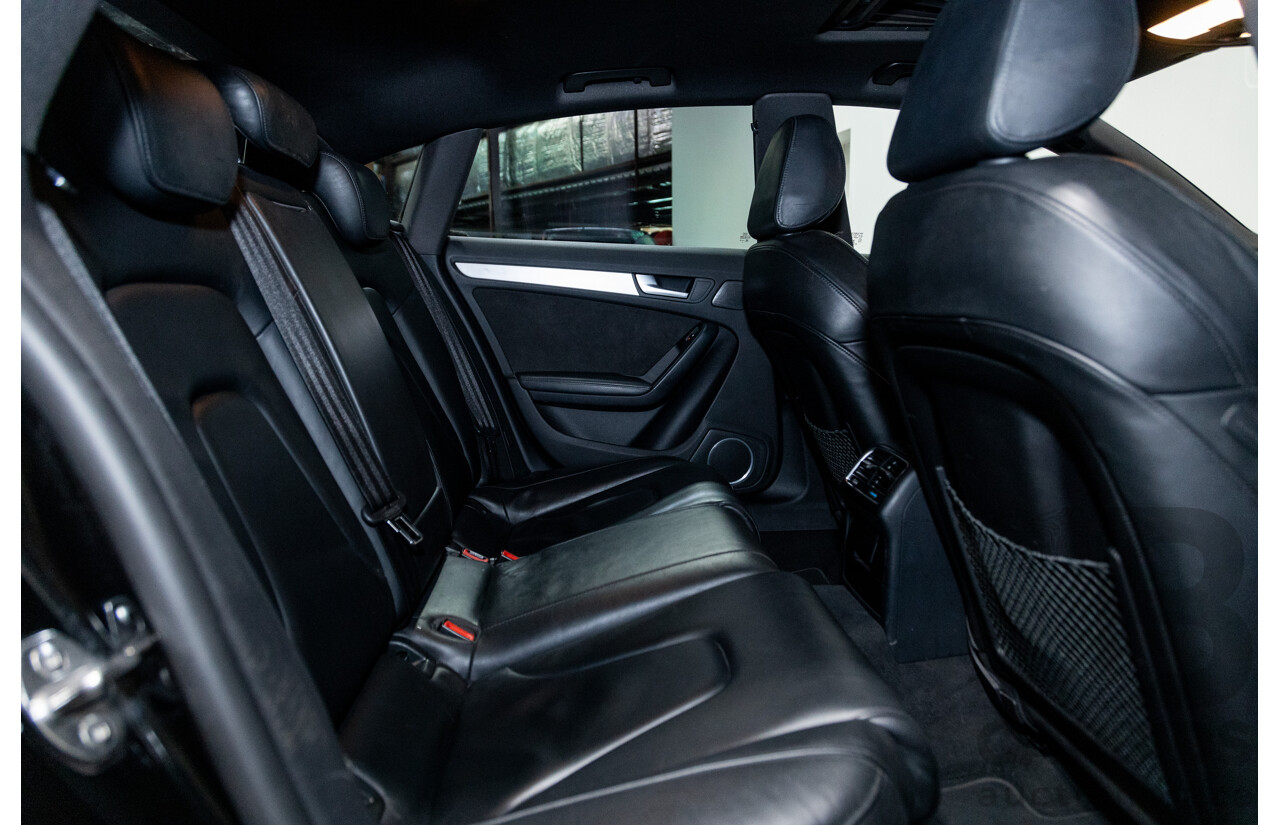 10/2015 Audi A5 Sportback 2.0 TFSI Quattro (AWD) 8T MY16 5d Hatchback Mythos Black Metallic Turbo 2.0L