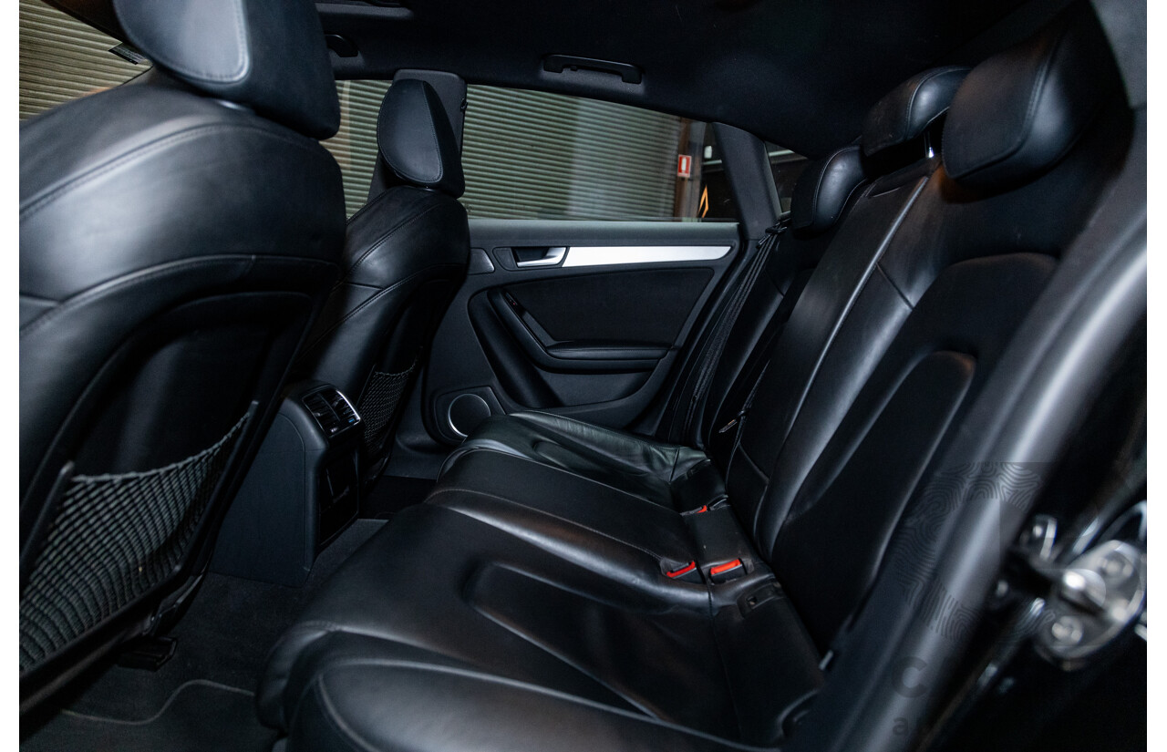 10/2015 Audi A5 Sportback 2.0 TFSI Quattro (AWD) 8T MY16 5d Hatchback Mythos Black Metallic Turbo 2.0L