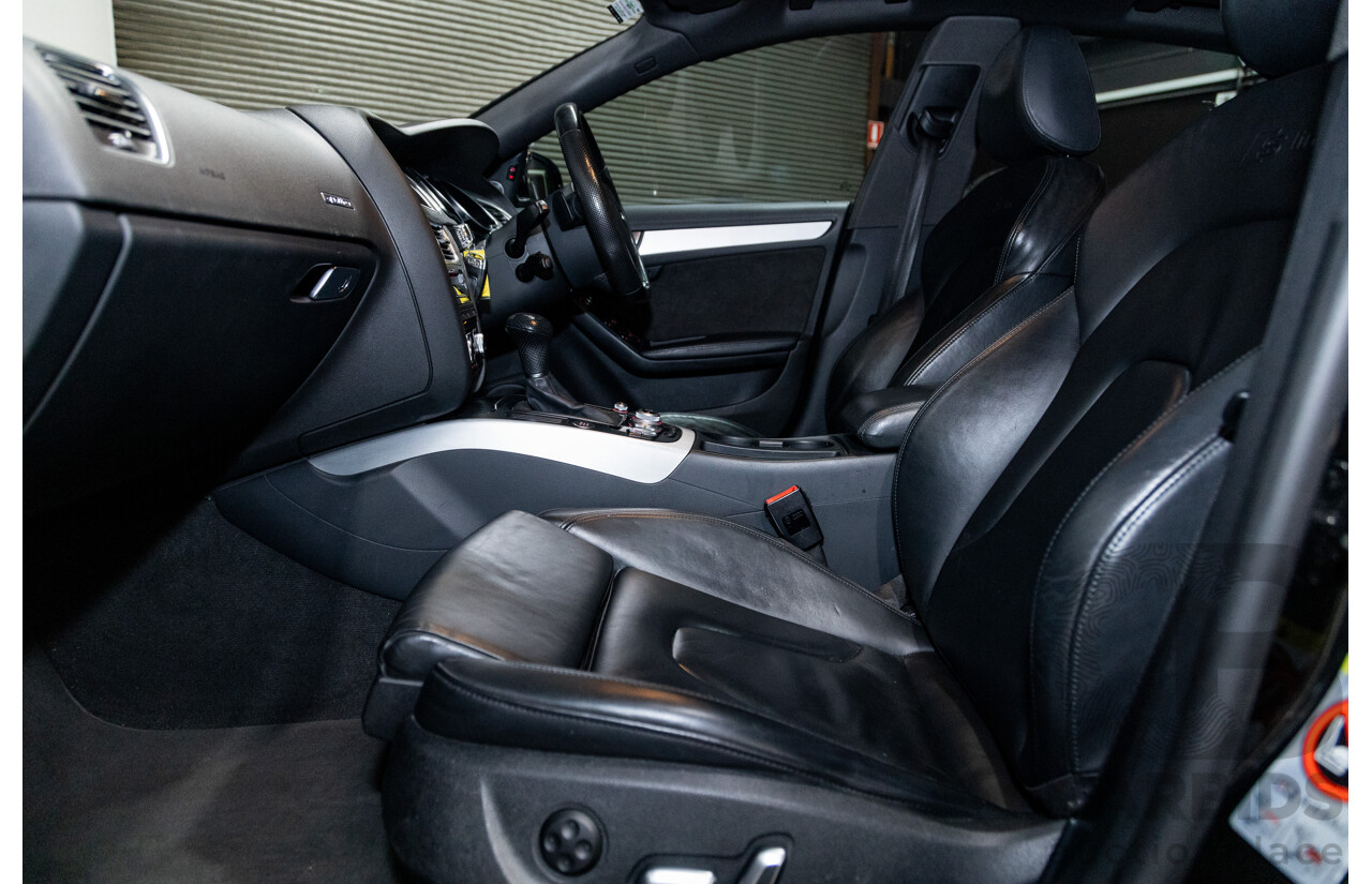 10/2015 Audi A5 Sportback 2.0 TFSI Quattro (AWD) 8T MY16 5d Hatchback Mythos Black Metallic Turbo 2.0L