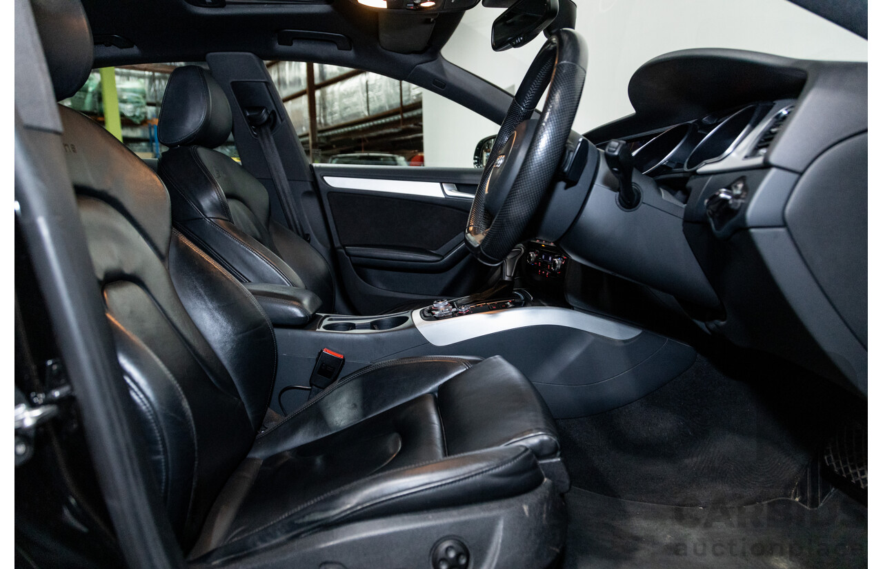 10/2015 Audi A5 Sportback 2.0 TFSI Quattro (AWD) 8T MY16 5d Hatchback Mythos Black Metallic Turbo 2.0L