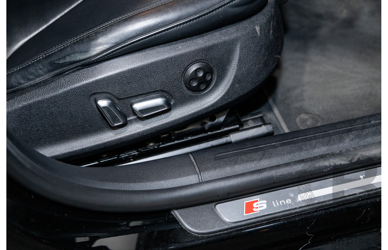 10/2015 Audi A5 Sportback 2.0 TFSI Quattro (AWD) 8T MY16 5d Hatchback Mythos Black Metallic Turbo 2.0L