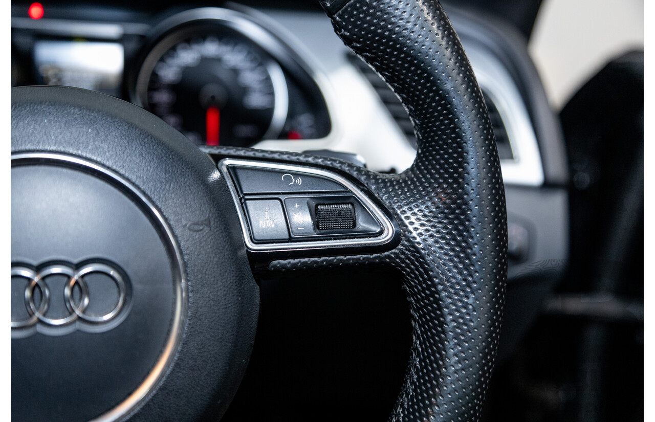 10/2015 Audi A5 Sportback 2.0 TFSI Quattro (AWD) 8T MY16 5d Hatchback Mythos Black Metallic Turbo 2.0L